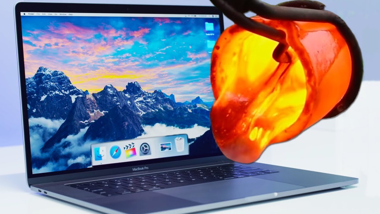 LAVA vs MACBOOK PRO!