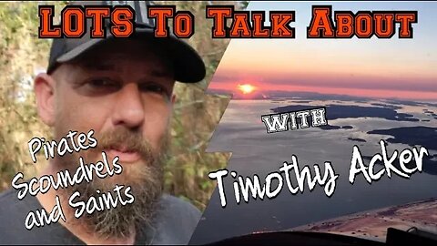 LOTS to Talk About with Timothy Acker #interview #podcast #live #pirates #scoundrels #saints