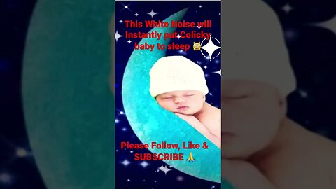 White Noise That Actually Makes Babies Go To Sleep #shorts #shortvideo #short #whitenoise #baby