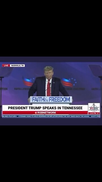 "Ding, Ding, Ding": Trump Discusses 2000 Mules At Faith & Freedom Event In Tennesse
