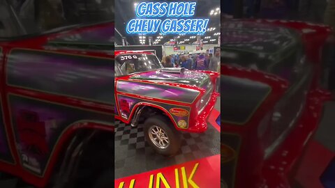 Gass Hole Chevy Gasser at PRI! #shorts