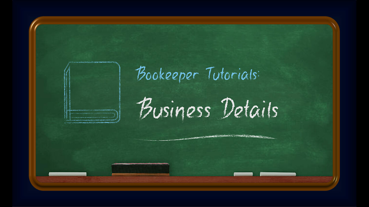 Business Details - Tutorial