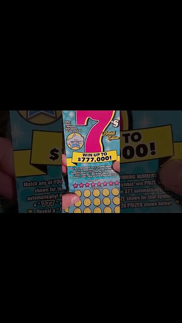 MEGA WIN lottery ticket! #shorts #lottery