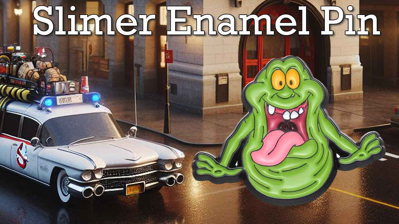 Ghostbuster's Slimer Enamel Pin: A Hidden Treasure