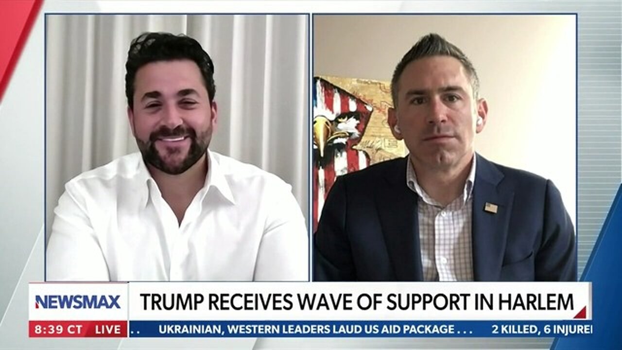 Nick Adams Joins Newsmax to Talk 2024 and Trump v Biden