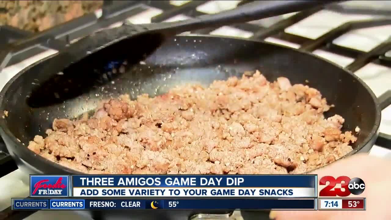 Foodie Friday: Three Amigos Game Day Dip