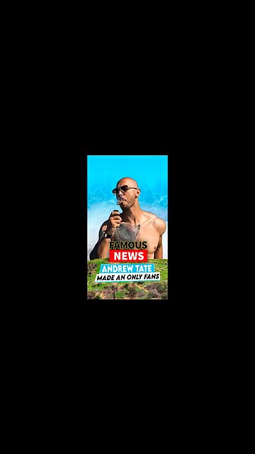 Andrew Tate Made An Onlyfans Account | Famous news #shorts