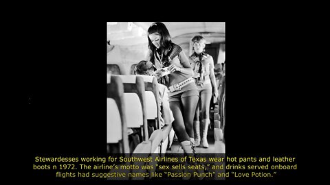 Historical Photos Of The Stewardesses In The 1950s-1980s