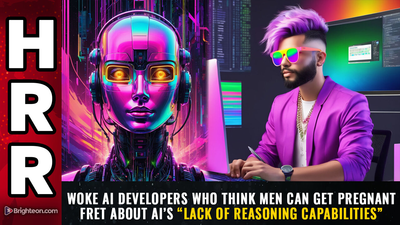 Woke AI developers who think MEN can get PREGNANT...