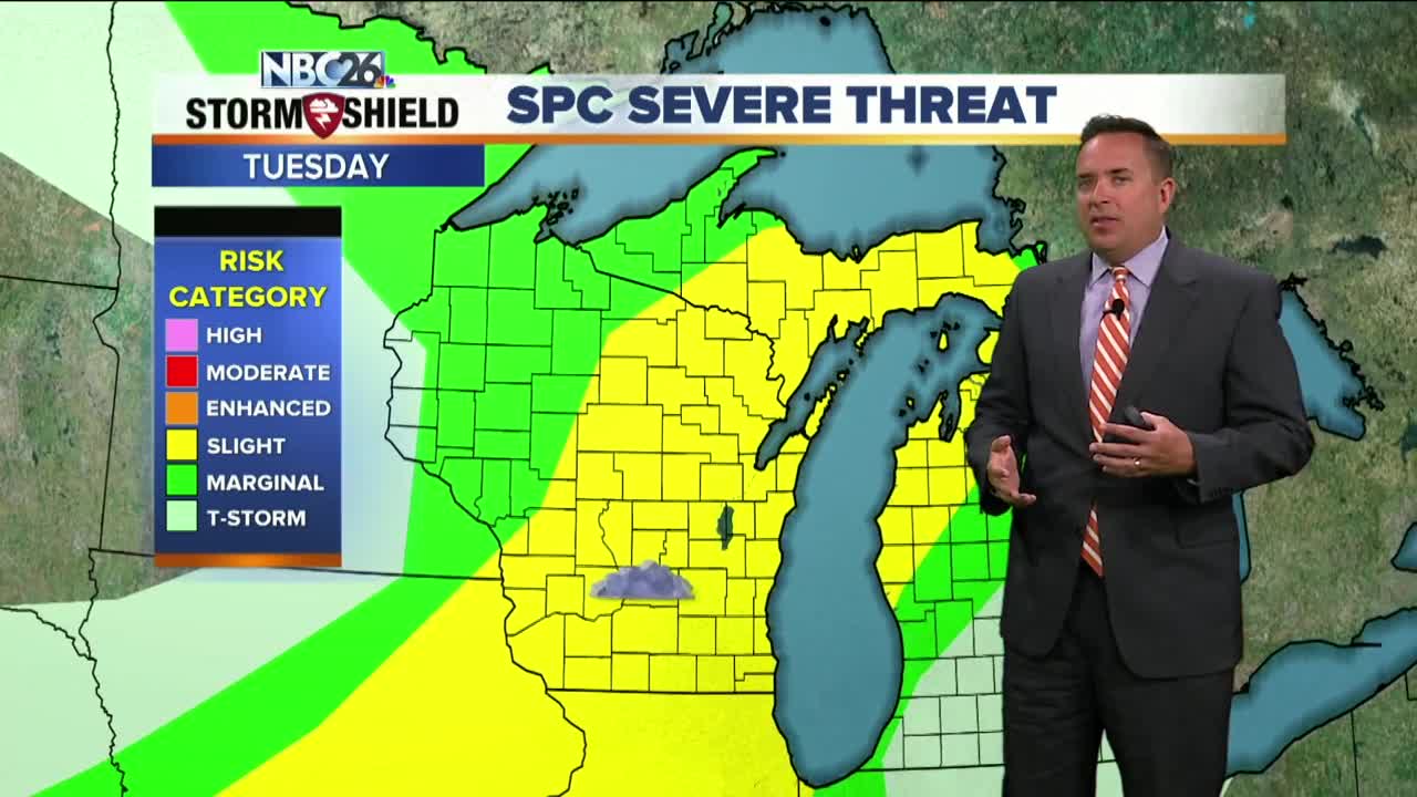 NBC26 Storm Shield weather forecast