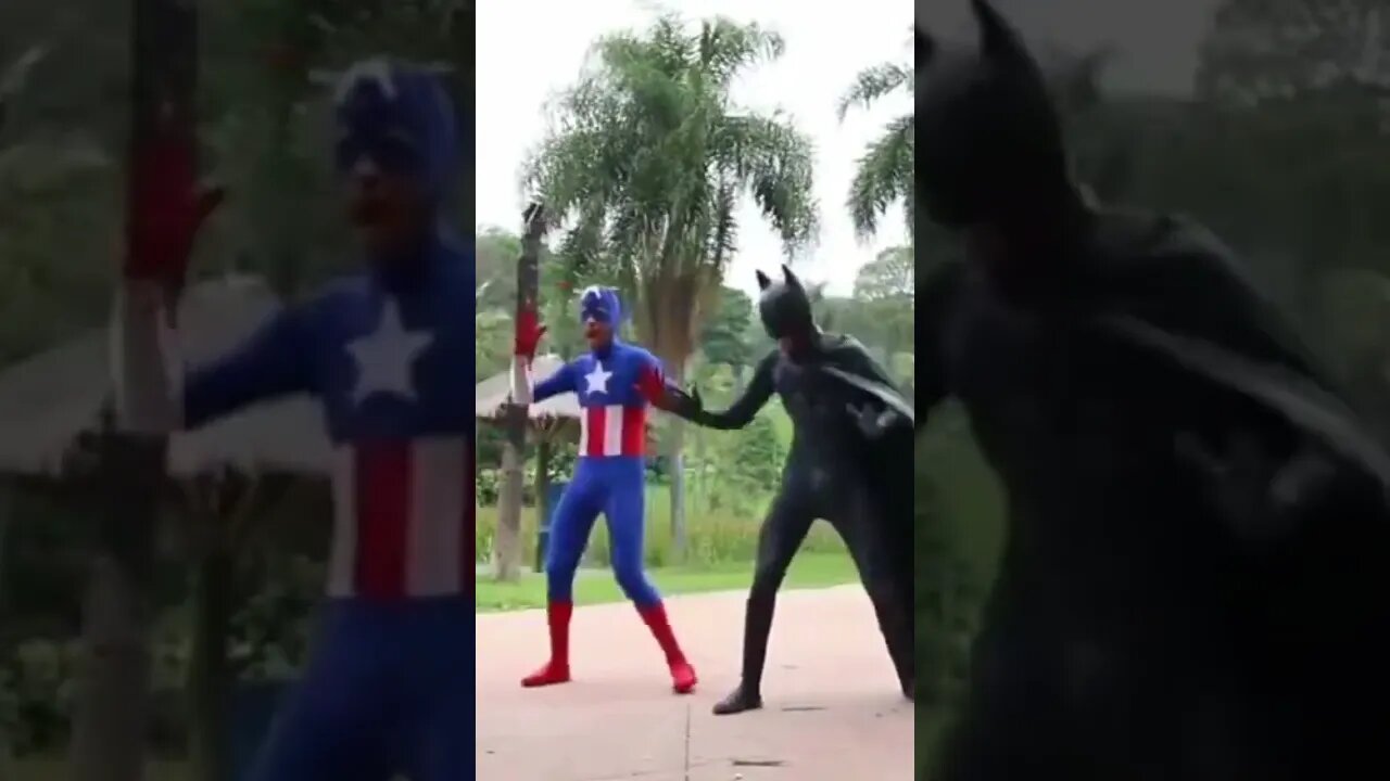 DANÇANDO HOMEM-ARANHA, BATMAN, CAPITÃO AMÉRICA NA LIGA DA ALEGRIA, LIKE