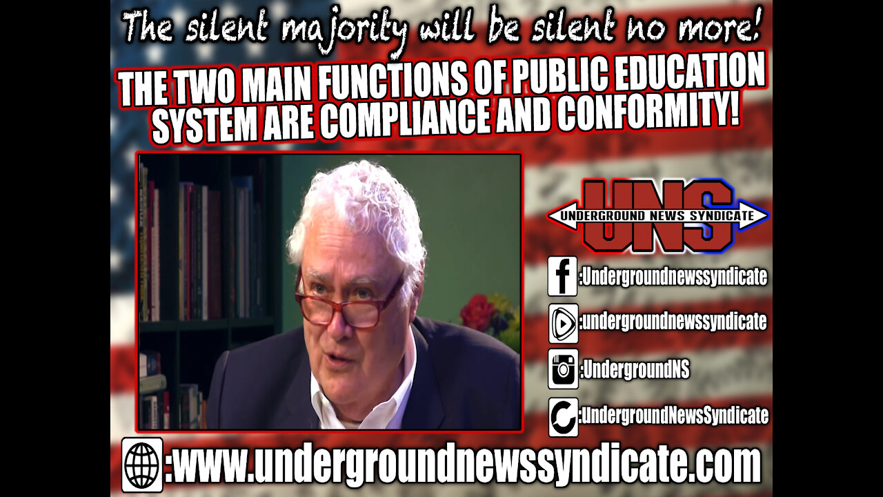 The Two Main Functions of the Public Education System are Compliance and Conformity.