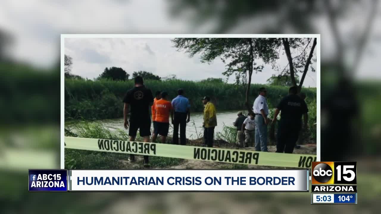 Graphic photo of father and daughter shows drowning death while trying to enter United States