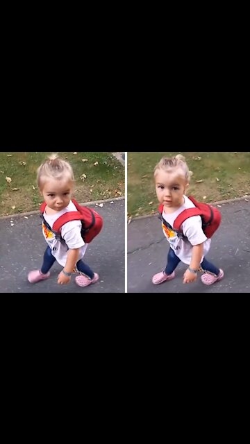 Little Girl Offers To Carry Her Tired Mom Without Hesitation