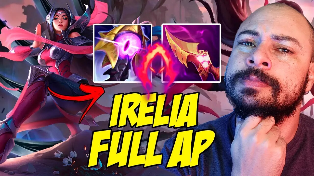 IRELIA MID FULL AP NA RANKED - EM BUSCA DA BUILD PERFEITA