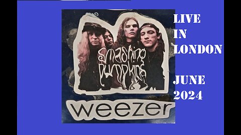 Smashing Pumpkins and Weezer Live in London - June 2024