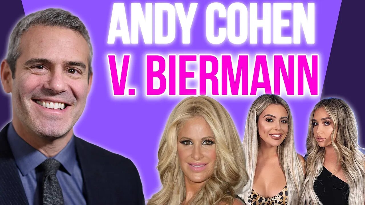 Andy Cohen V. Biermann #kimzolciak #andycohen #bravotv