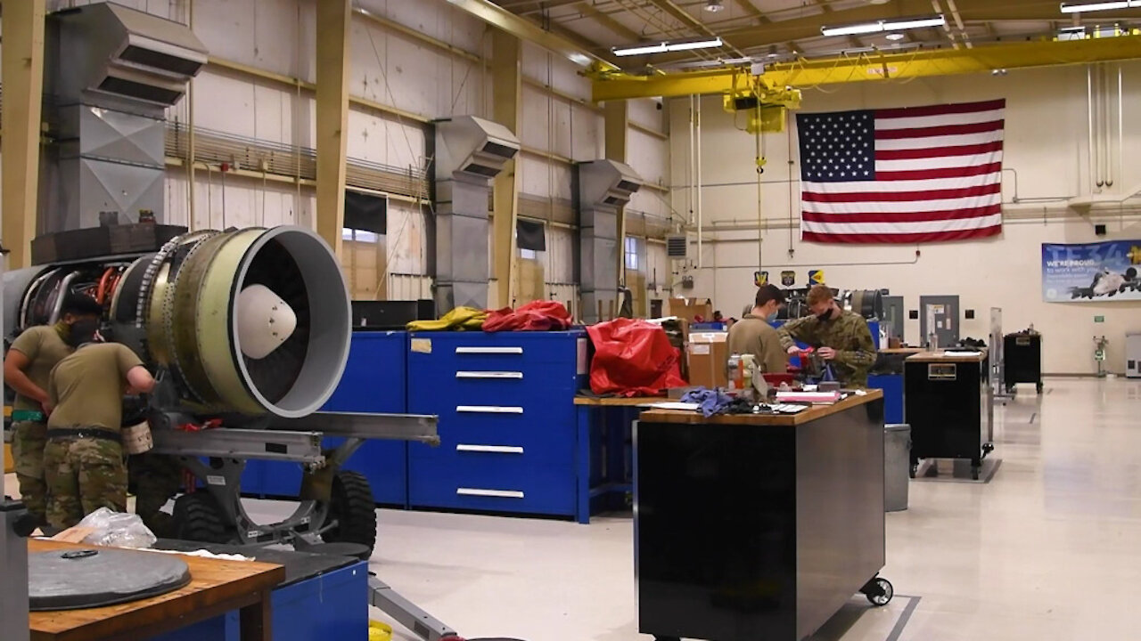 A-10 Engine Backshop