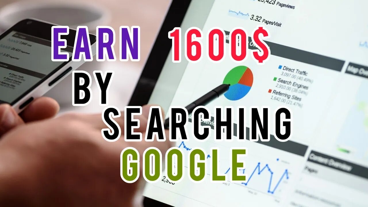 How To Earn $1,600 Searching Google I Free Make Money Online Worldwide #Promyth #Education #Course