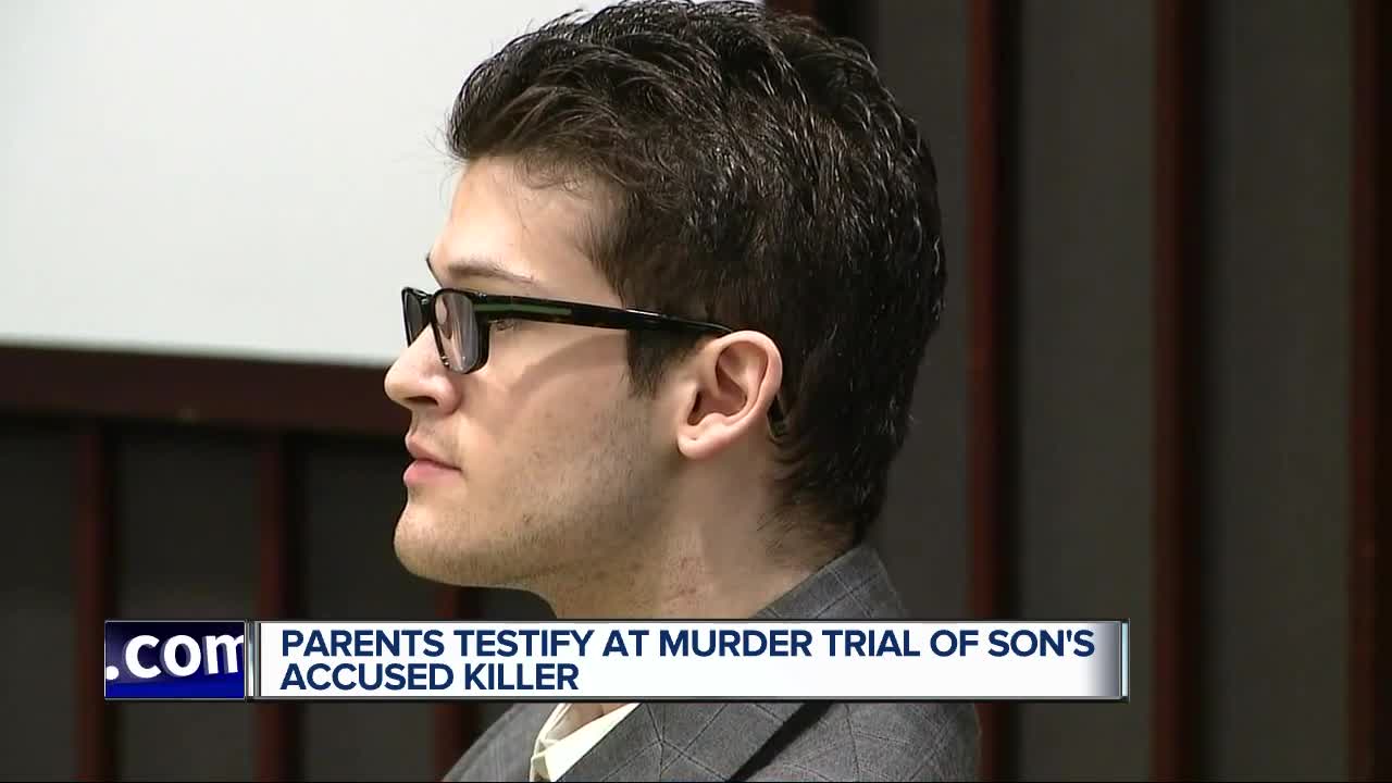 Parents testify at murder trial of son's accused killer