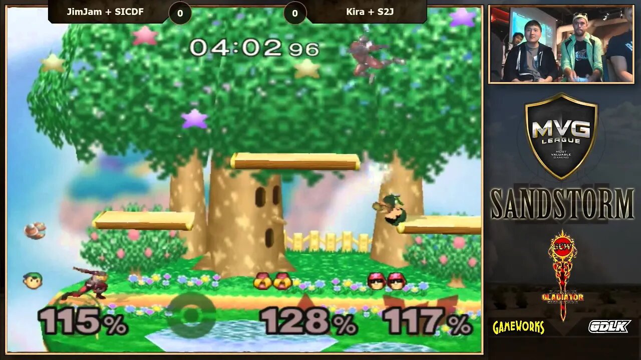 MVG Sandstorm: Doubles W4 - JimJamFlimFlam + SICDF vs. Kira + S2J