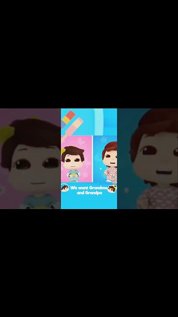 omar and hana we want grandma and grandpa #shorts #omarandhana #didiandfriends