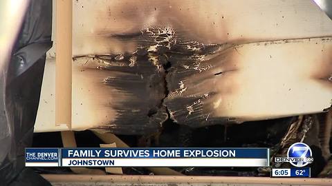 Johnstown family loses home after mysterious overnight explosion