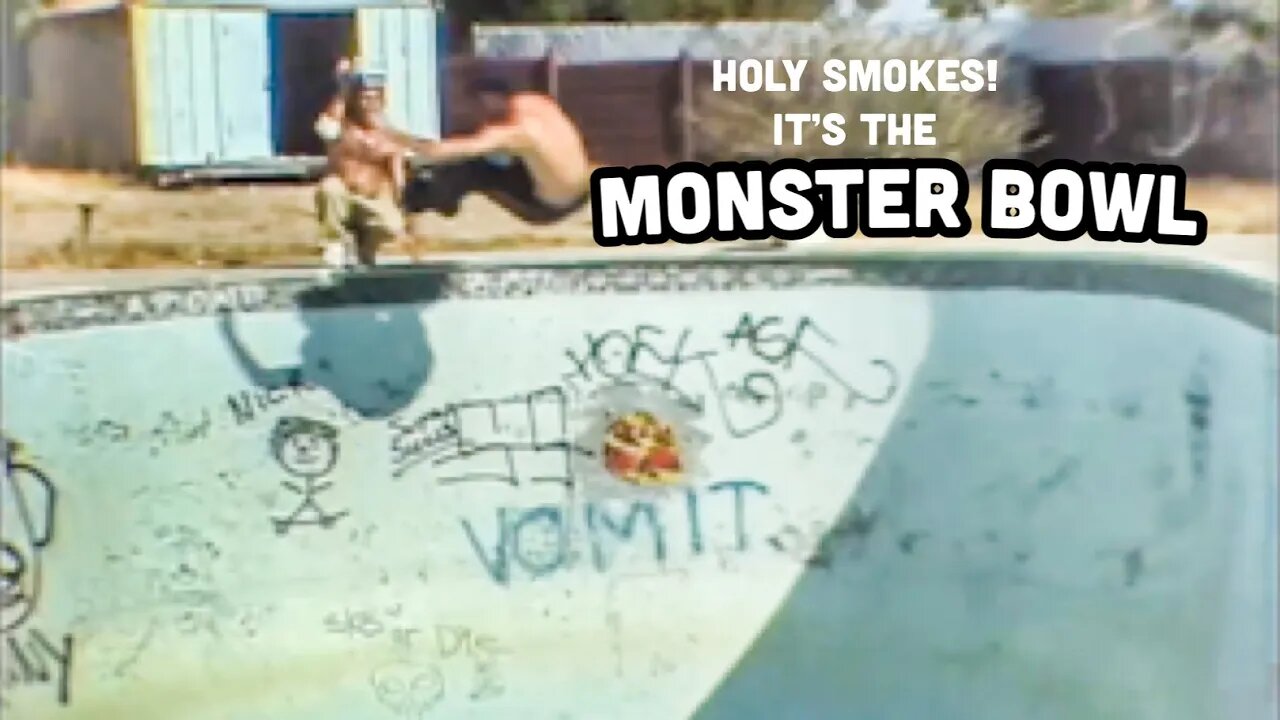 Monster Bowl Amoeba Pool Skating #tobyburger