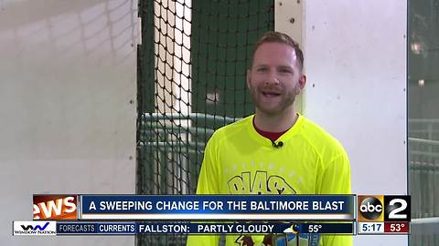 A sweeping change for the Baltimore Blast
