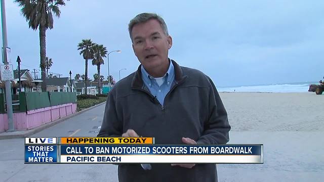 Proposed Ban on Motorized Scooters at San Diego Beaches