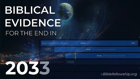 Biblical Evidence For The End in 2033 - Part 3