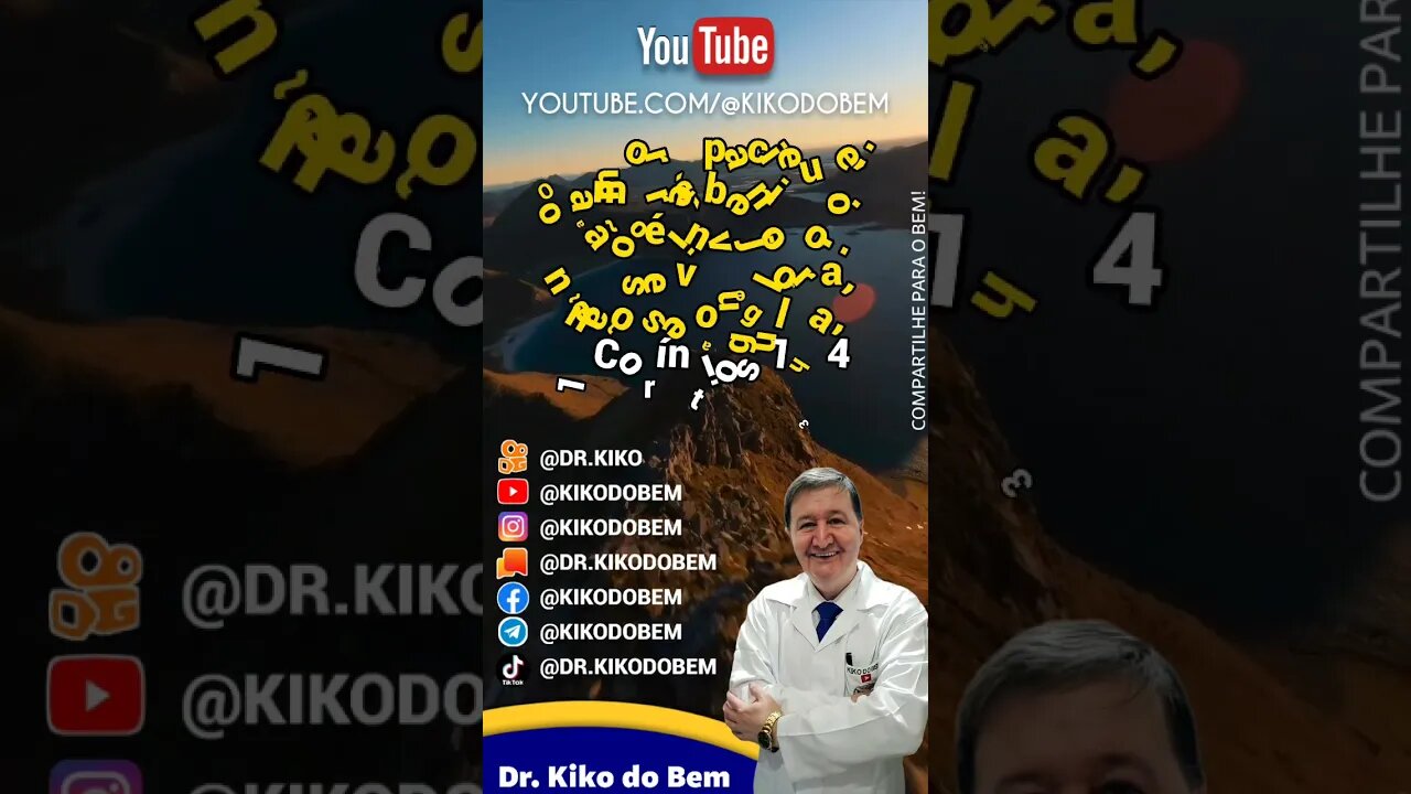 1 CORÍNTIOS 13:4 da Bíblia Sagrada Palavra do dia #shorts #amor #paz