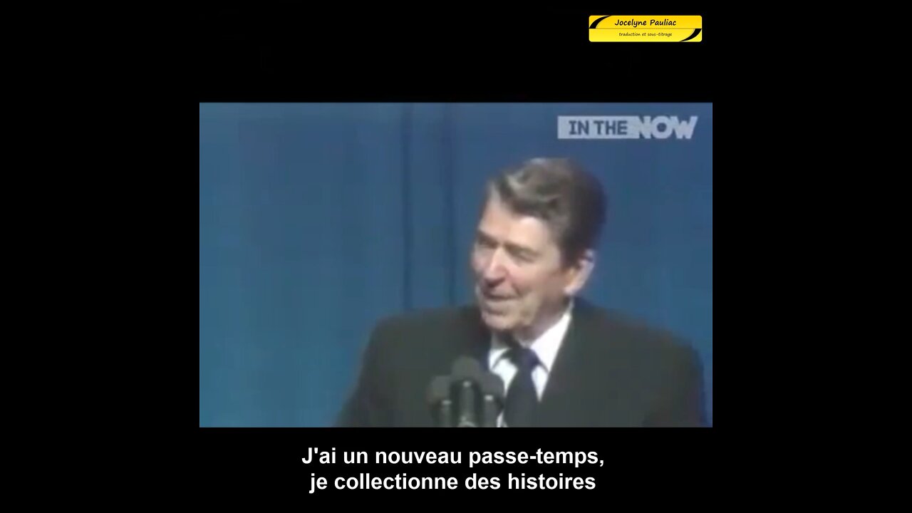 Ronald Reagan & son sens de l’humour.