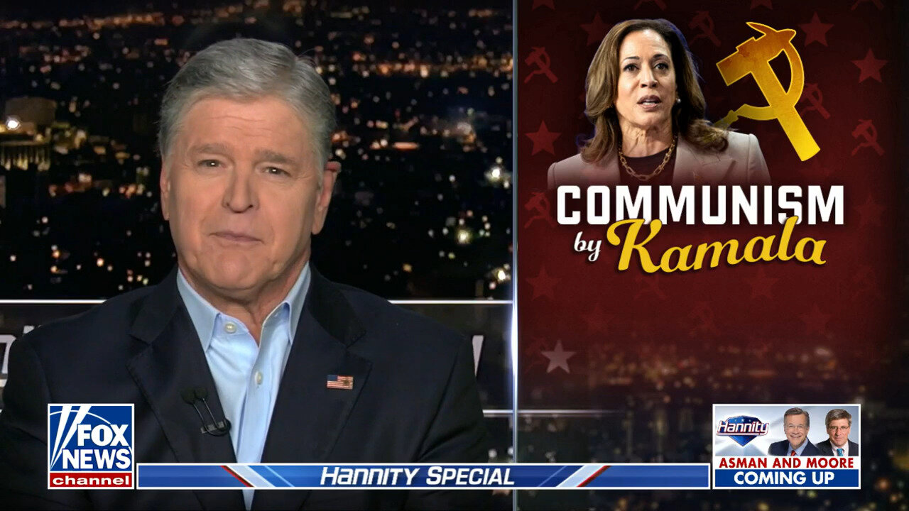 Sean Hannity: Kamala's Joyful Words Are 'Fake'