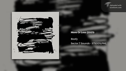 Boofy - More Or Less (Sector 7 Sounds | S7S001LPML) [Deep Dubstep]