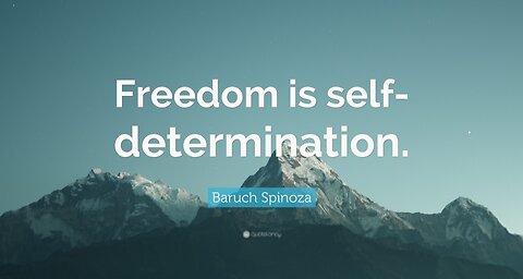 Self Determination vs The Greater Good