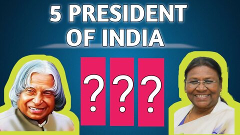 5 president of india