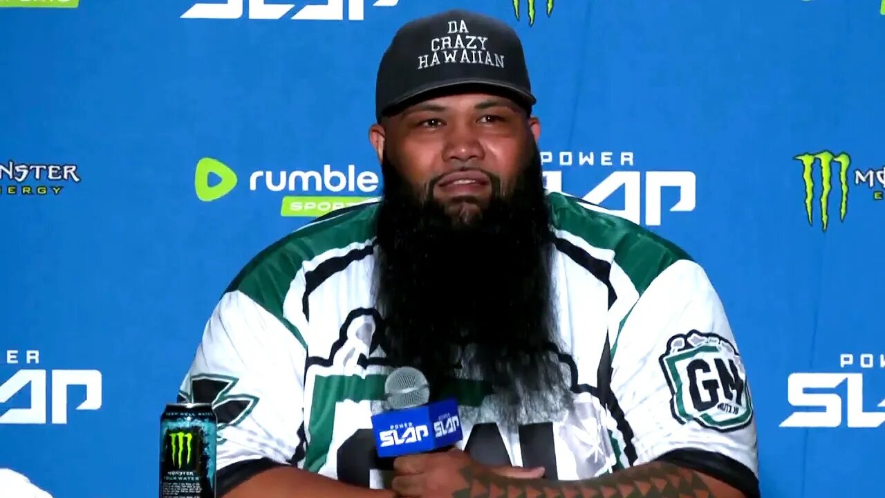 Da Crazy Hawaiian Post-Match Press Conference | Power Slap 4