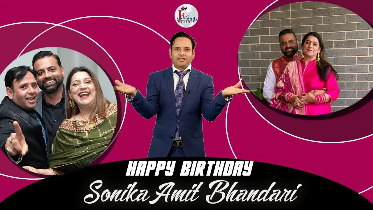 SonikaAmit Bhandari Happy Birthday