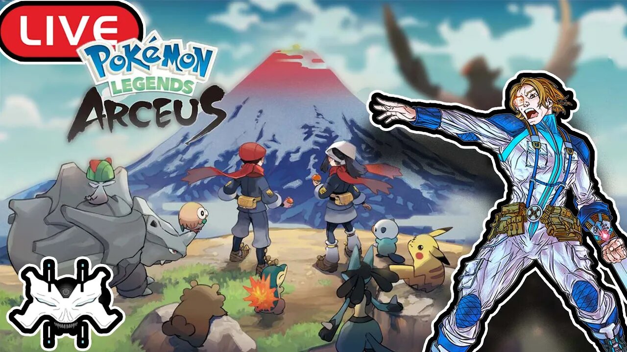 Pokemon Legends Arceus DAY ONE Stream