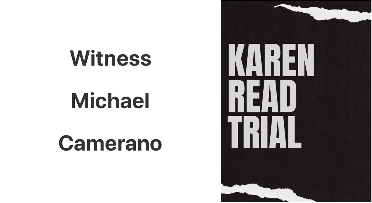 Killer Karen Read: Witness Michael Camerano On His Sons Hockey Accident