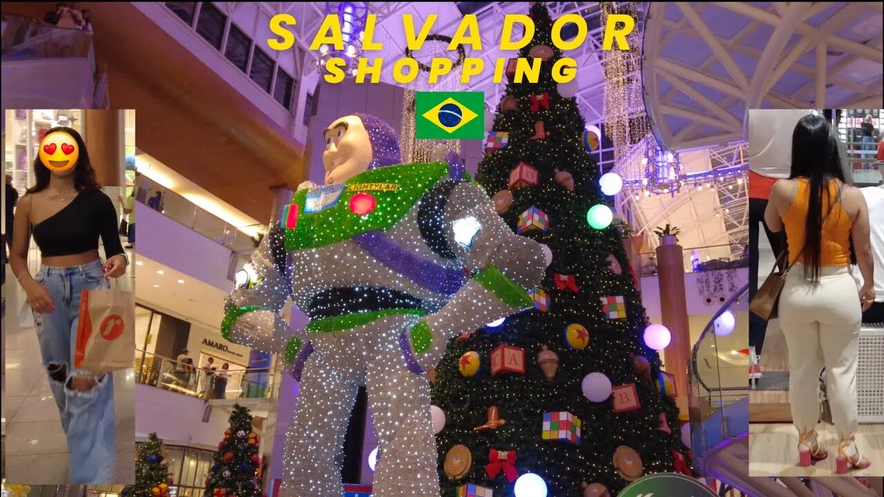 Salvador Shopping Mall In Brazil