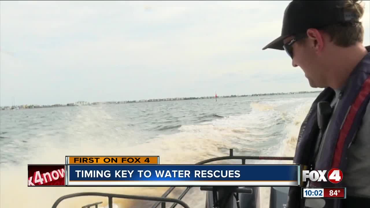 Rescue crews say timing is crucial to saving drowning victims