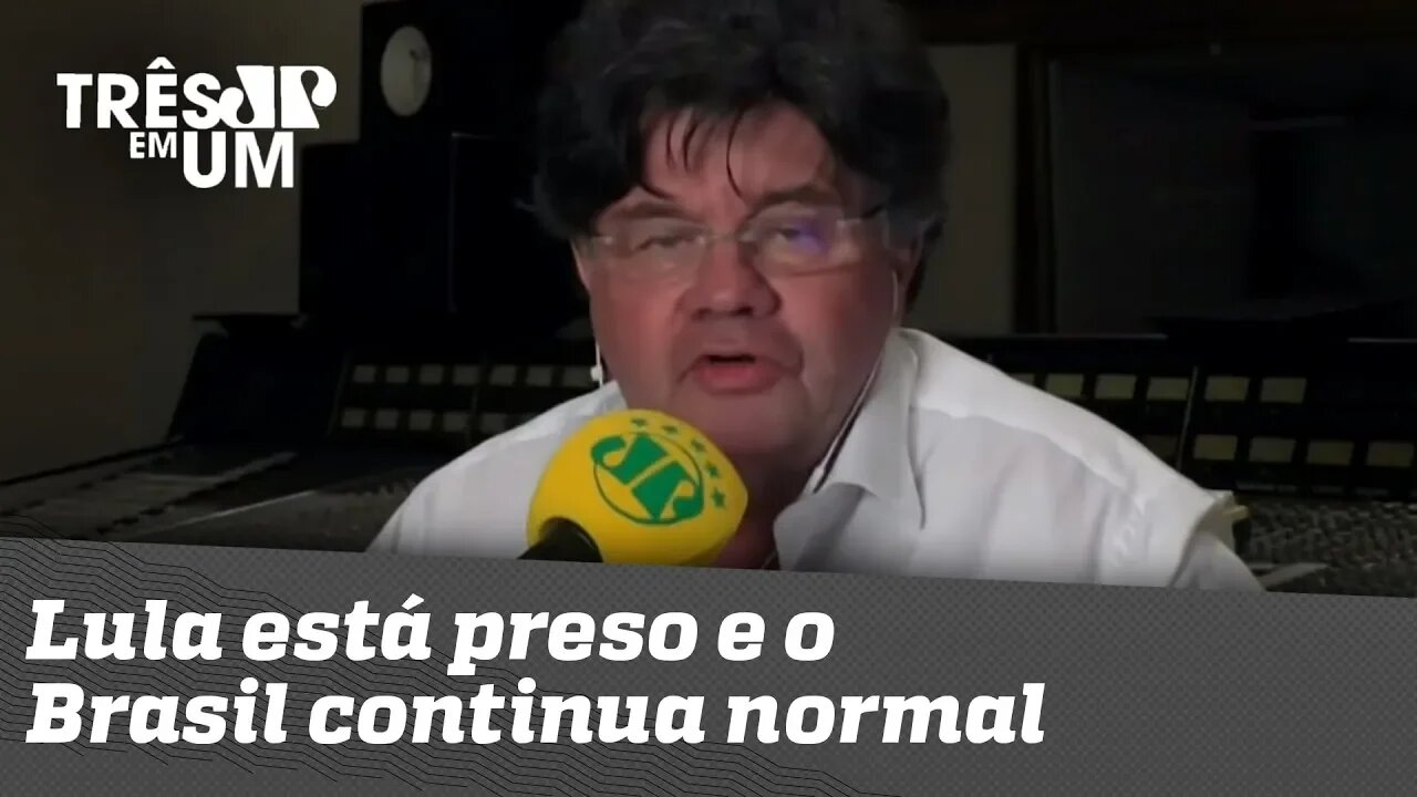 Marcelo Madureira: "Lula está preso e o Brasil continua normal"