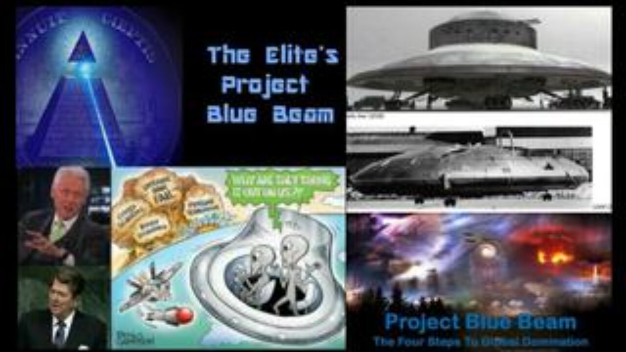 Project Bluebeam Final Card to Bring NWO & One World Religion: Fake Alien Invasion