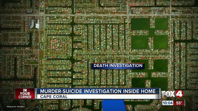 Murder-Suicide Investigation Inside Home