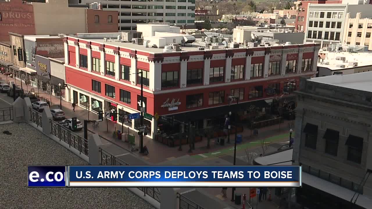 US Army Corps deploys 3 teams to Boise to prepare for COVID-19 impacts