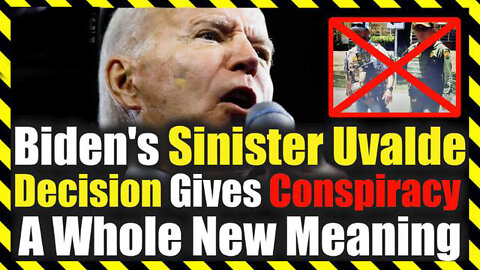 Just In! Biden Makes Mind-Blowing Uvalde Decision! This Gives Conspiracy A Whole New Meaning!