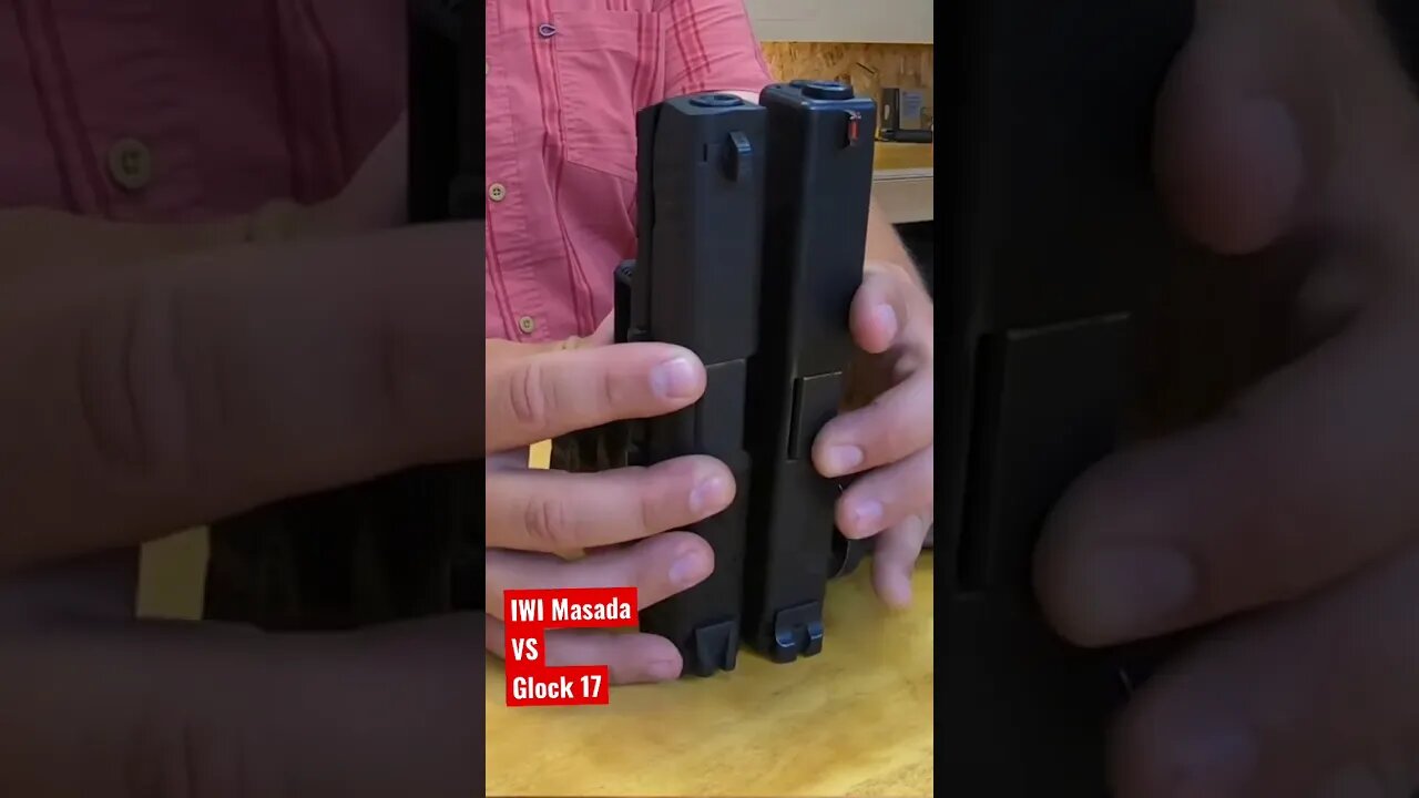 Glock 17 vs IWI Masada