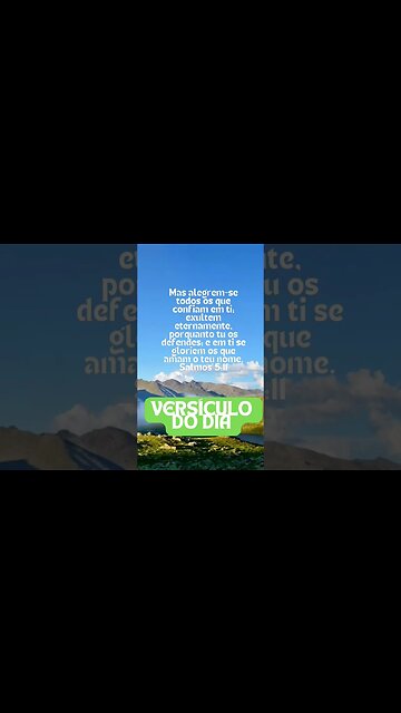 VERSÍCULO DO DIA 11/01/2023. #shorts